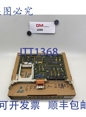 原装供应Sinumerik Interface 800 6FX1121-2BA03 FBG PCB 模块卡