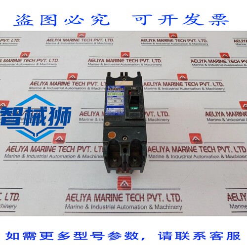 原装供应 寺崎电机 XE100NS 双极断路器 15A 660V