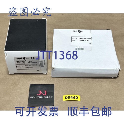 原装供应- Red Lion CUB5VB00 L 电压表 + PMK7A000 适配器板