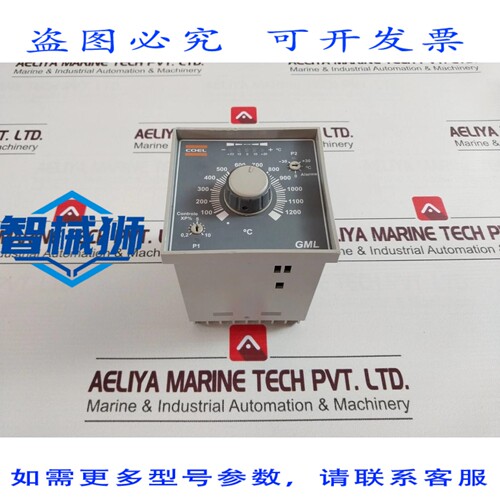 原装供应 COEL GML/2 温控器 100.1200°C 110.127/220VCA/VAC