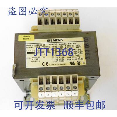 原装供应4AM8141-8AC40-0B SIDAC-T 变压器 T50/B PRI 240/220V S