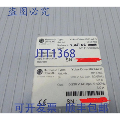 原装供应HARMONIC YukonDrive-1021-AFO 伺服控制器