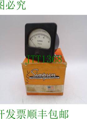 原装供应SIMPSON 01210 面板计量器