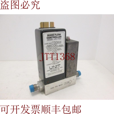 原装供应Unit UFC-1100, 质量流量控制器 MFC, N2,500 SCCM, 二手