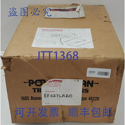 原装供应Powertran 变压器 EF027LA20 工业变压器 + ！
