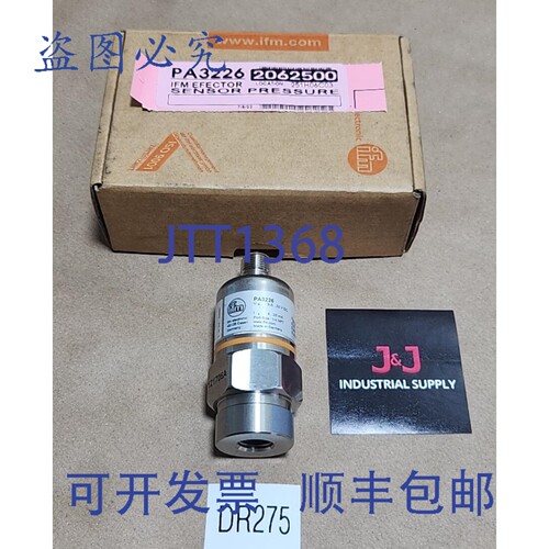 原装供应IFM PA3226 压力传感器 9.6-32Vdc 4-20mA 1/4