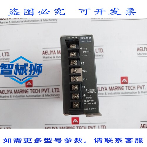 原装供应 NEMIC LAMBDA DSR50-15-24 开关电源 DC-DC 转换器 15V