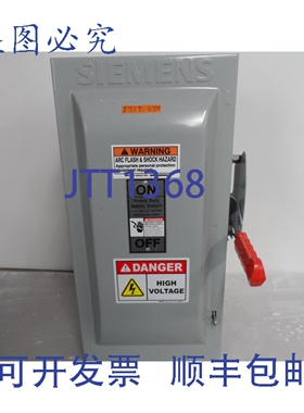 原装供应HF363 100A 600VAC 重型安全开关带熔断器 26203