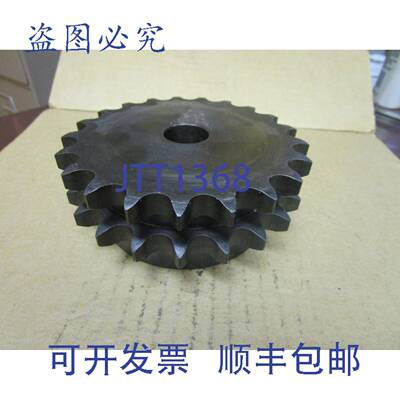 原装供应Shamrock 双滚柱链轮 D60B21H 3/8 英寸孔径 21 齿