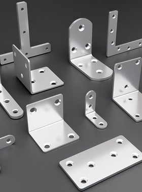 角码不锈钢90度直角支撑架固定器家具晃动加固三角铁层板托连接件