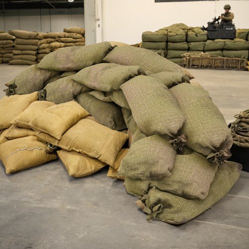 真人CS野战假沙袋迷彩沙袋包