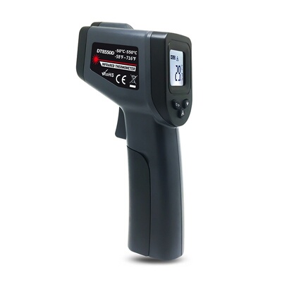 DT8380D DT8550D红外线测温仪 家用便携电子工业红外测温查尔孟