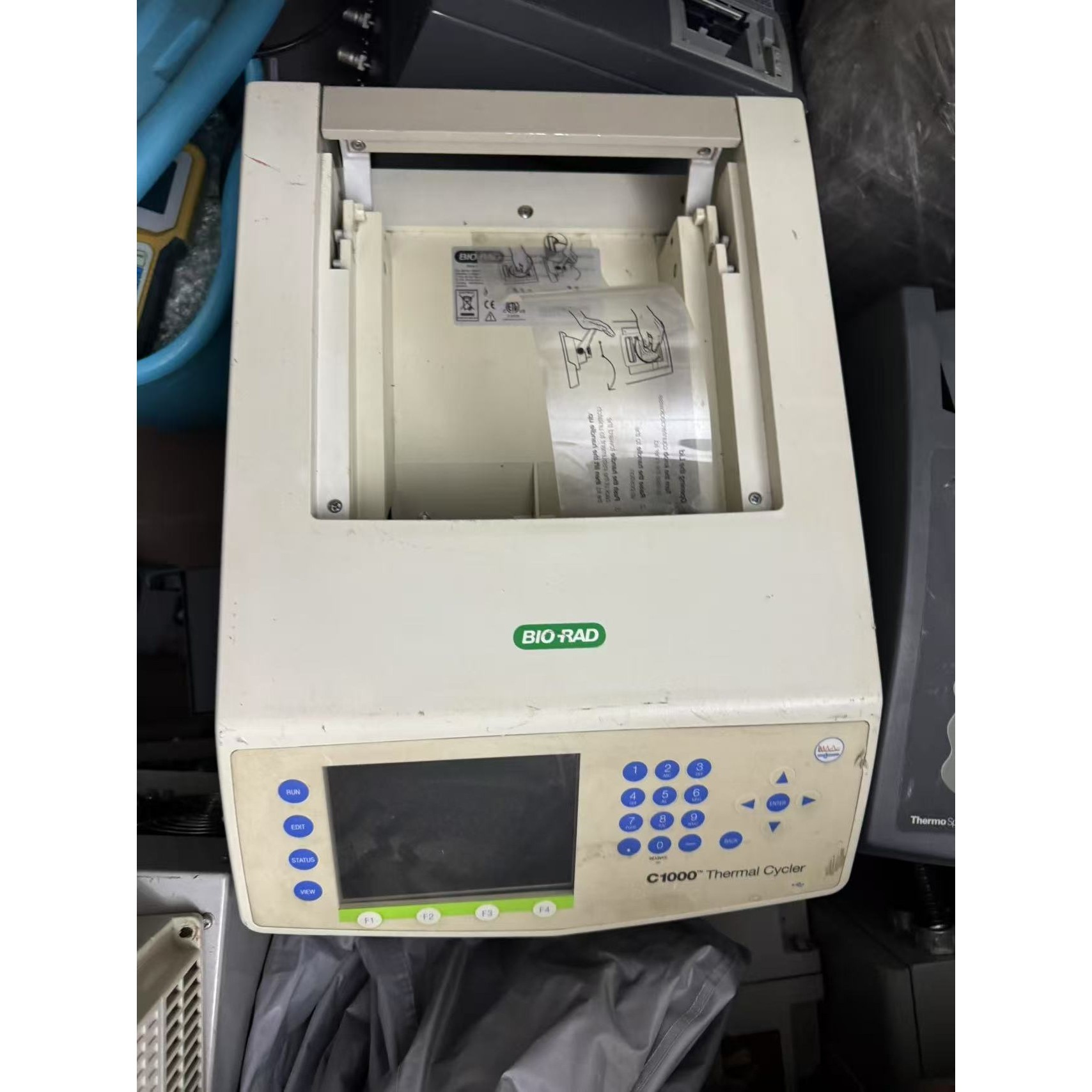 BIORAD伯乐C1000pcr,伯乐加热器,通电正常显示,