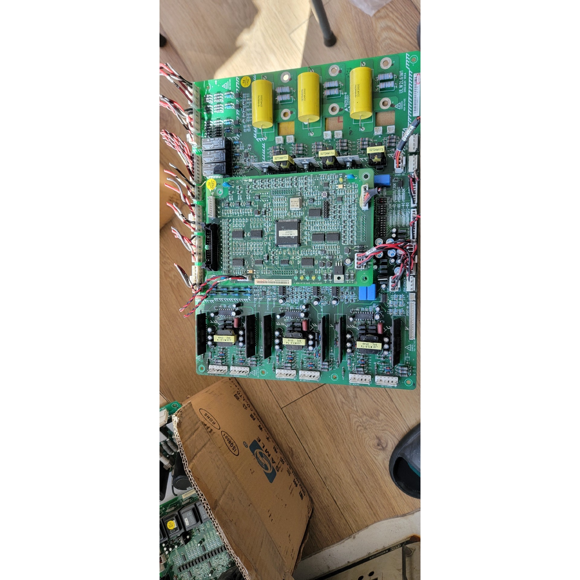 变频器 拆机变频器主板加驱动板 ULW2L61M1原装