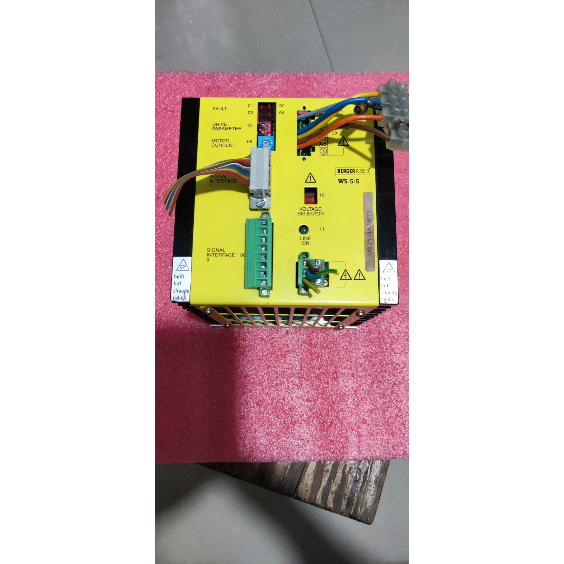拆机百格拉驱动器   BERGER LAHR     WS5