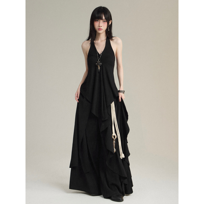 设计感小众吊带高级感裤裙裤女