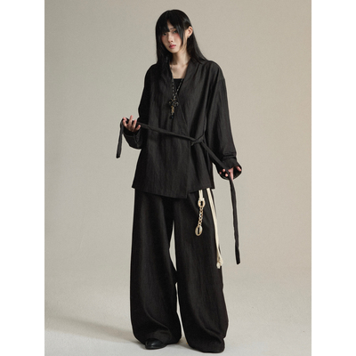 休闲套装Lemaire风设计感小众