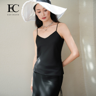 奕辰纯色基础款吊带打底背心