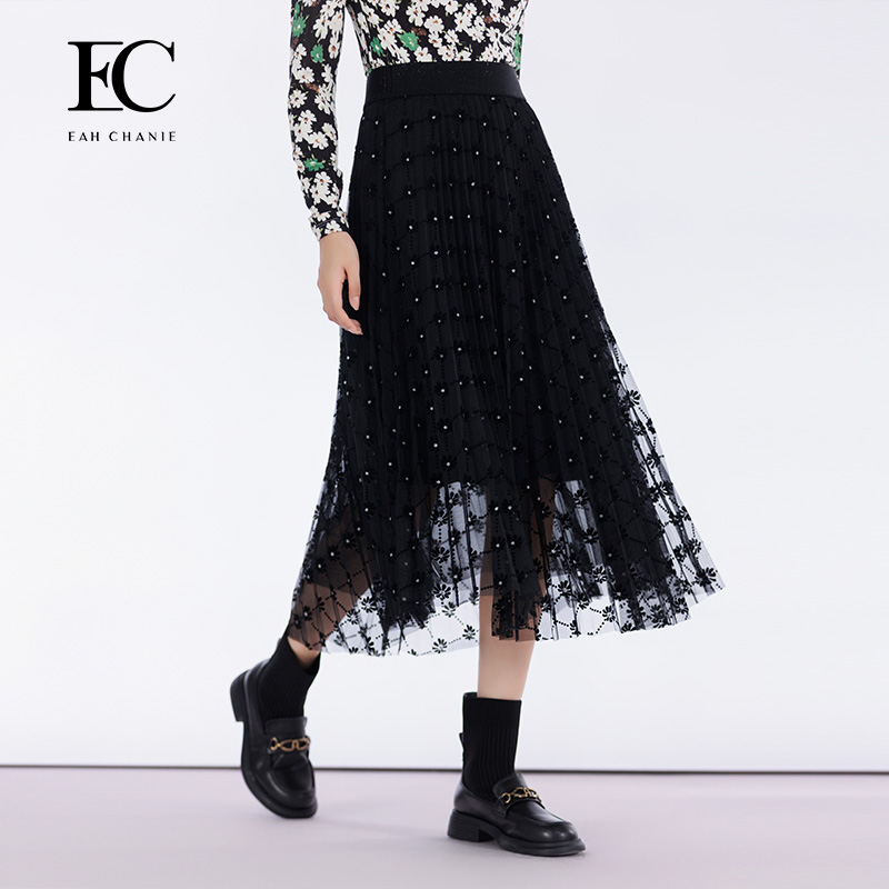 EAHCHANIEA字优雅半裙