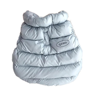 莫兰迪棉服秋冬装宠物小型犬博美泰迪比熊狗狗衣服猫咪保暖羽绒服