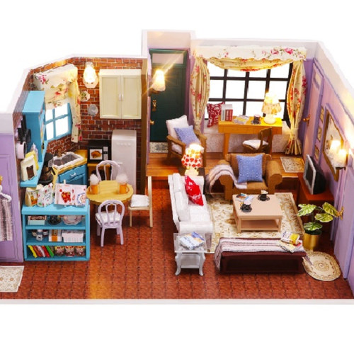 礼物LilHaven木制莫妮卡老友记