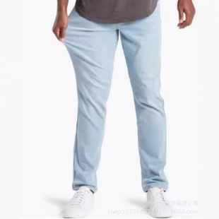 Men's stretchable ankle-length jeans男士弹力直筒裤小脚牛仔裤