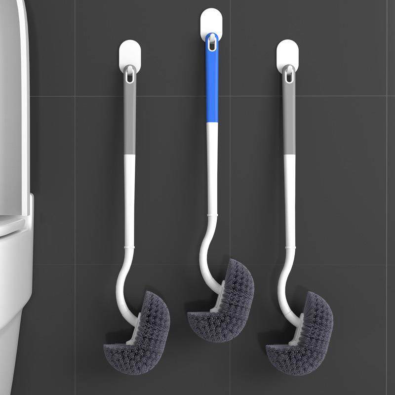 2025 New Model Wall-Mounted Base Toilet Brush for Home Use -