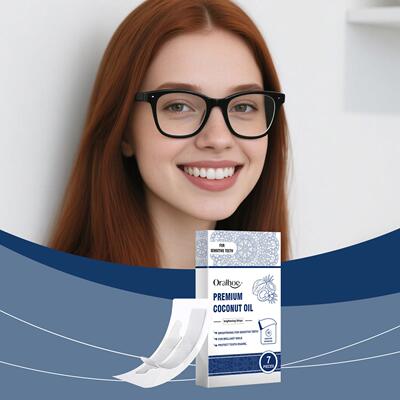 ORALHOE Teeth Care Strips Gentle Ingredients for Deep Cleani