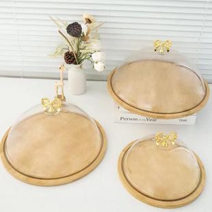 and fruit tasting Lidded pastry dessert boxes transparent