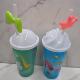 Pattern Straw Children Cup Cartoon Use Daily Beverage