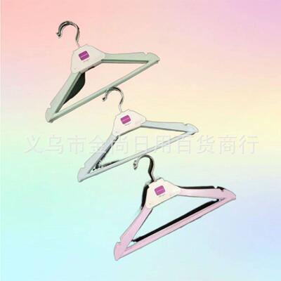 Clothing store display hangers, lingerie store triangle bra