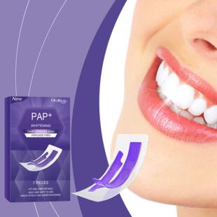 ORALHOE Purple Oral Teeth Strips Gentle Freshness to Care fo