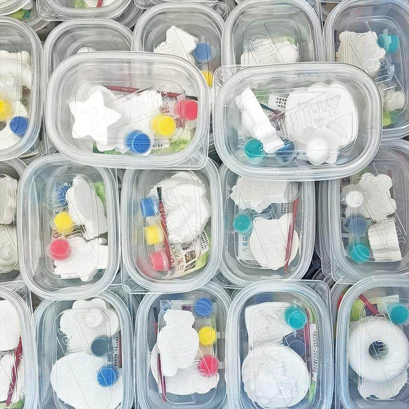 DIY Coloring Plaster Dolls, White Blank for Hand-painted Cra