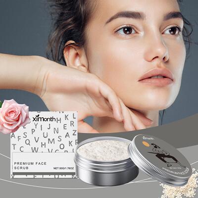 XIMONTH Facial Scrub - Deep Cleansing for Pores with Gentle