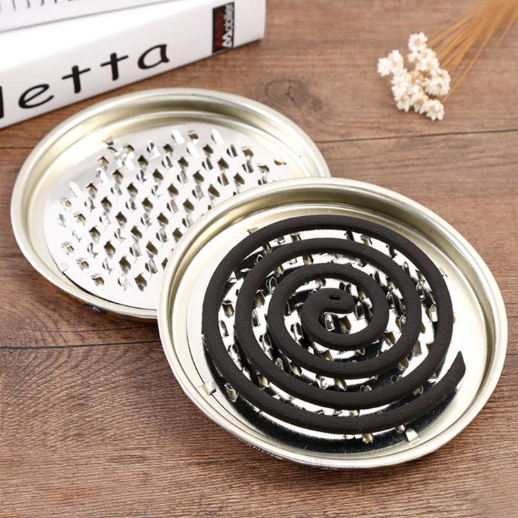 Stainless Steel Mosquito Coil Holder with Lid - Creative Ind