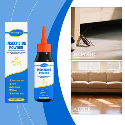 MOONSPRY Insecticide Powder - Convenient Cockroach and Ant C