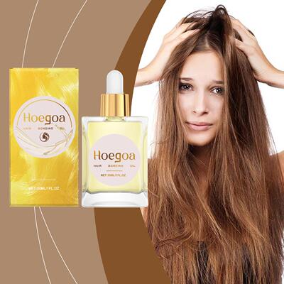 HOEGOA Nourishing Hair Styling Oil - For shiny, non-greasy,