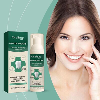 ORALHOE Tooth Mousse Gentle Oral Care Foaming Mouthwash Pres