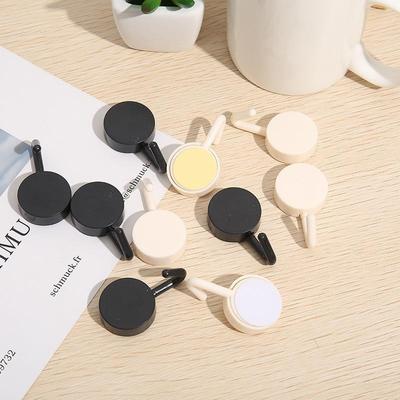 Strong Adhesive Wall Hooks No-Drill Kitchen Hooks Door Back