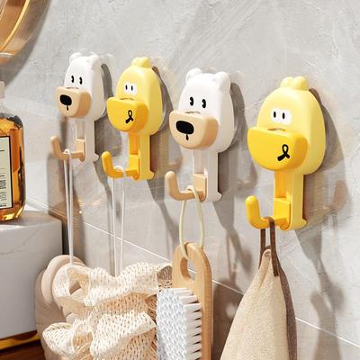 3D Cartoon Suction Cup Hooks, No-Drill Vacuum Decorative Han