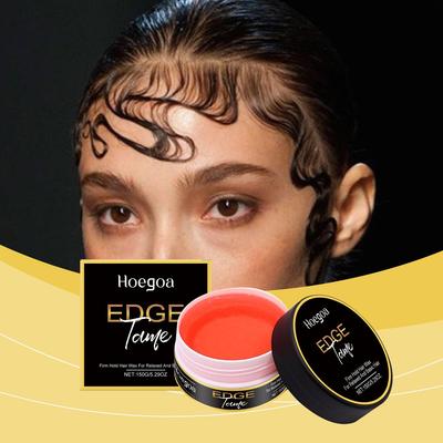 HOEGOA Fragmented Hair Styling Gel Wax, tames frizzy texture