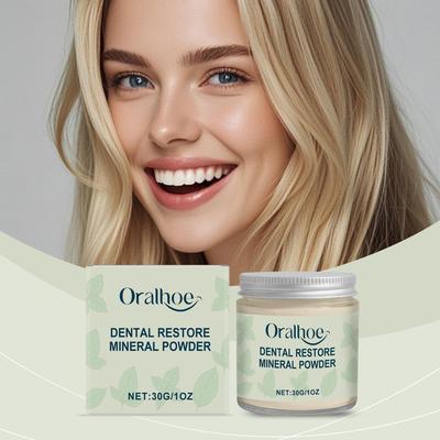 ORALHOE Teeth Whitening Powder Gentle Teeth Cleaning to Prot