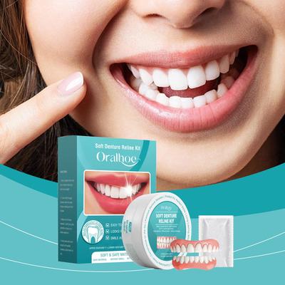 ORALHOE Denture Enhancement Kit - Aesthetic and Comfortable