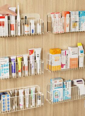 Wall-mounted Medicine Storage Box Cabinet, Home Partitioned