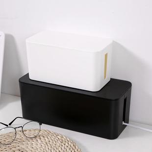 Organizer Box for Desktop Management Strip Cable Wire Power