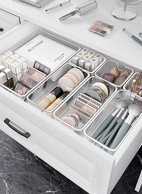 Drawer divider storage box with compartments for organizing