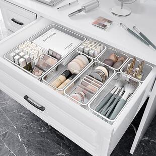 Drawer divider storage box with compartments for organizing