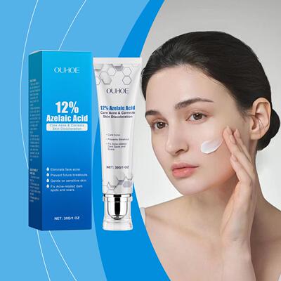 OUHOE Azelaic Acid Acne Cream Gently Nourishes and Moisturiz