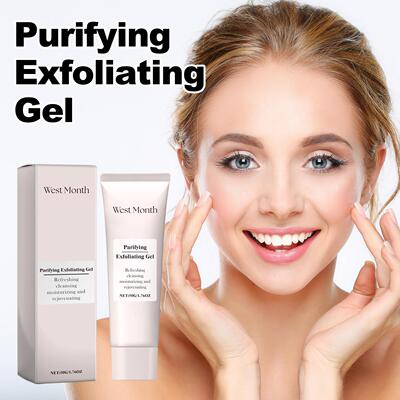 West&Month Deep Exfoliating Gel, Nourishes and Cleanses Skin