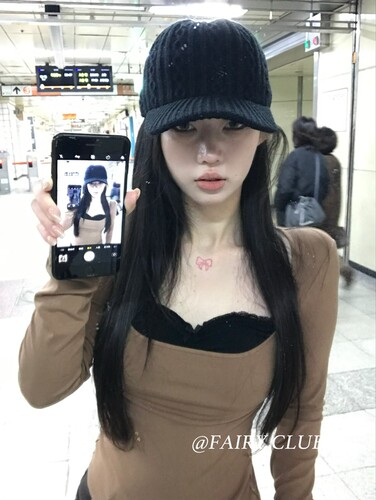 新款韩版针织棒球帽女秋冬保暖简约百搭针织复古实穿主义毛线帽子